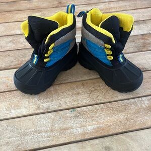 Winter boots kids 7 Black blue